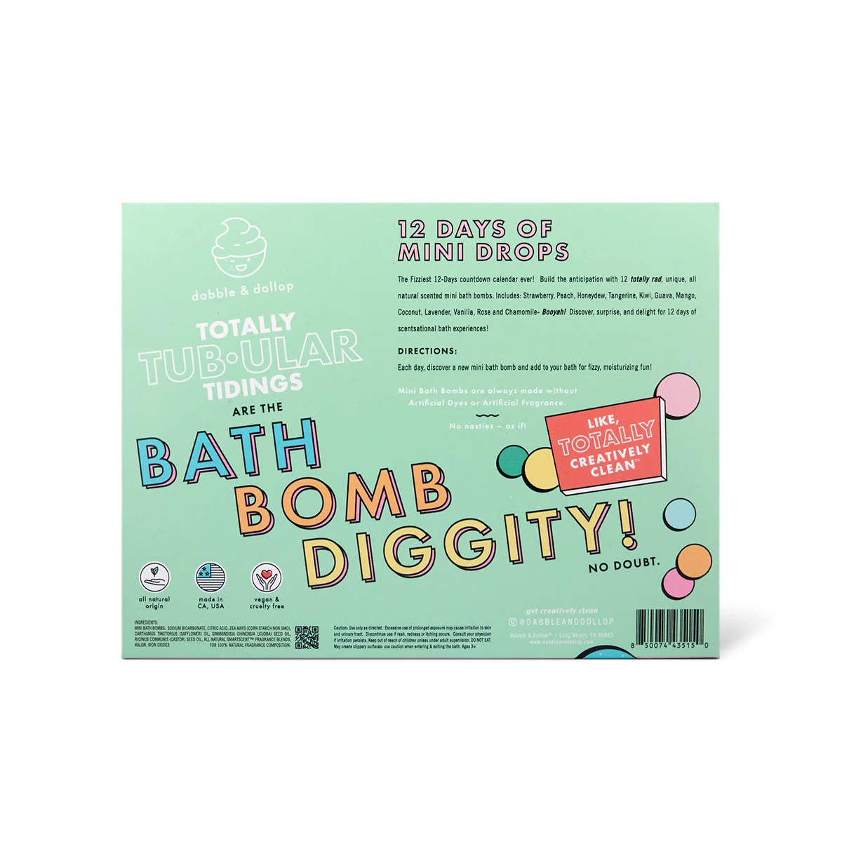12 Days of Mini Drops® Bath Bomb Countdown Calendar - Image 2