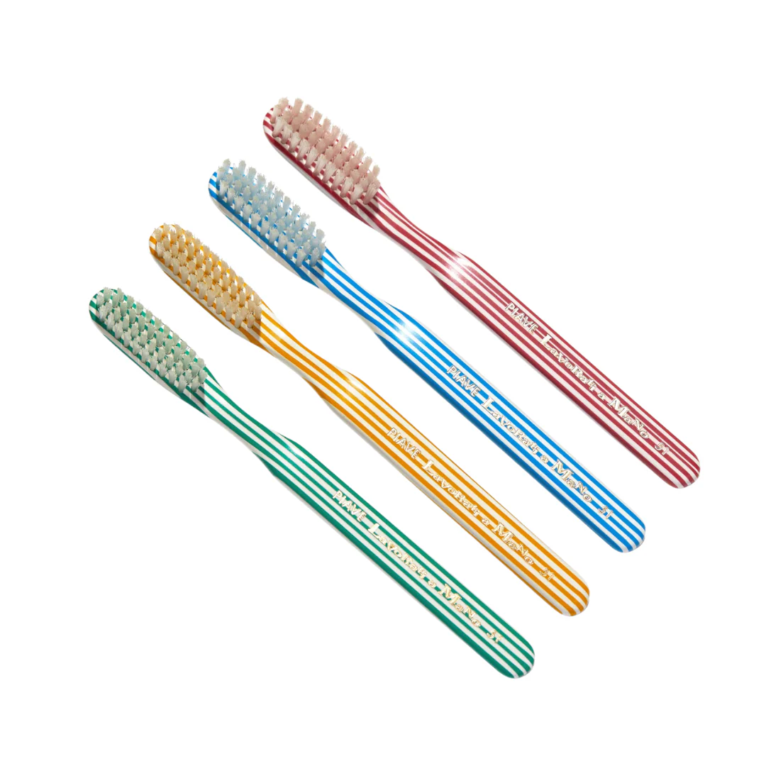 hand-crafted Italian toothbrush