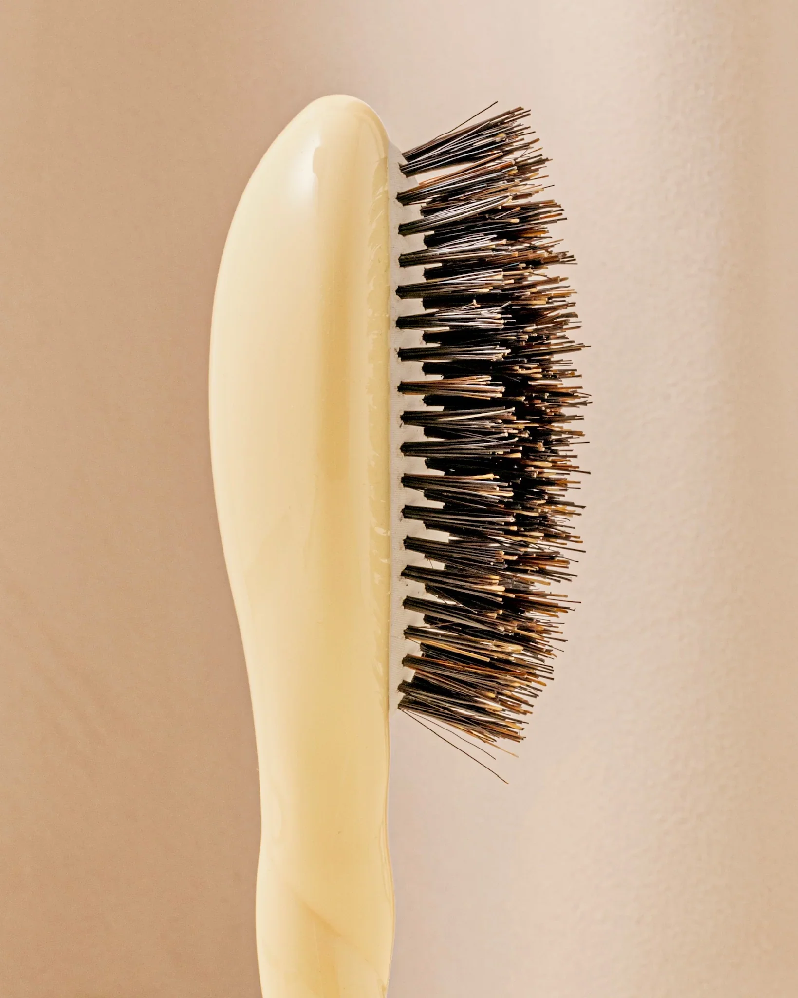 N.01 SMALL Shine & Care HairBrush IVORY CAIR - Image 2
