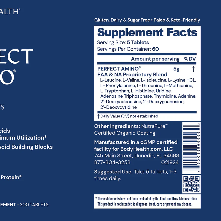 Perfect Amino Tablets (coated) - Image 4