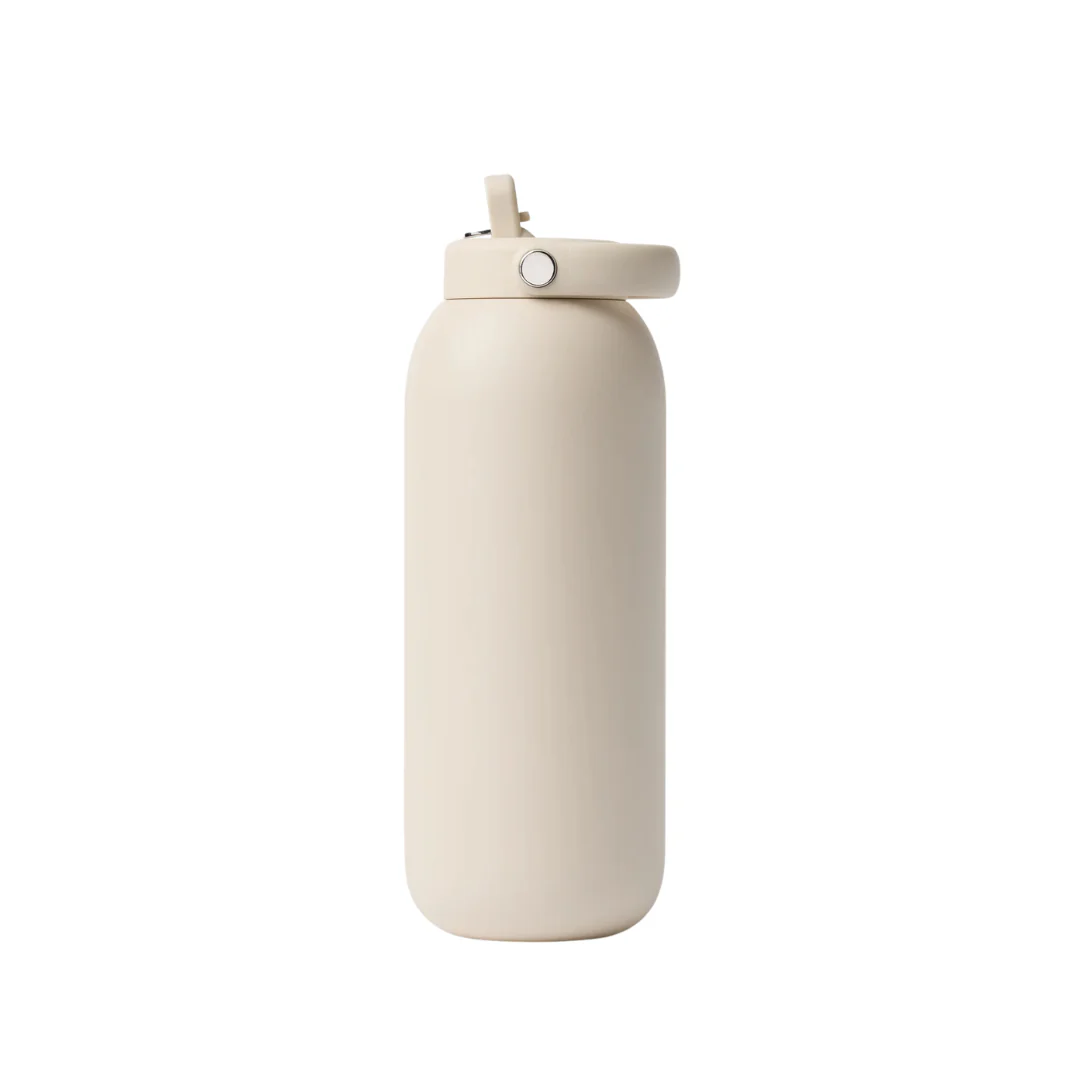 Stainless Bottle Flip Cap | 32oz - ALMOND