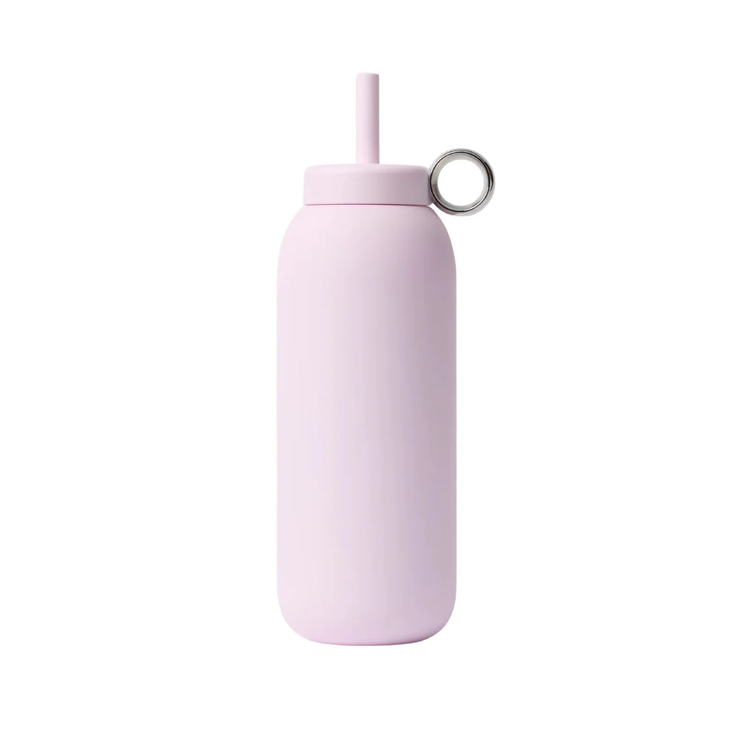 Stainless Bottle Straw Cap | 32oz - OYSTER